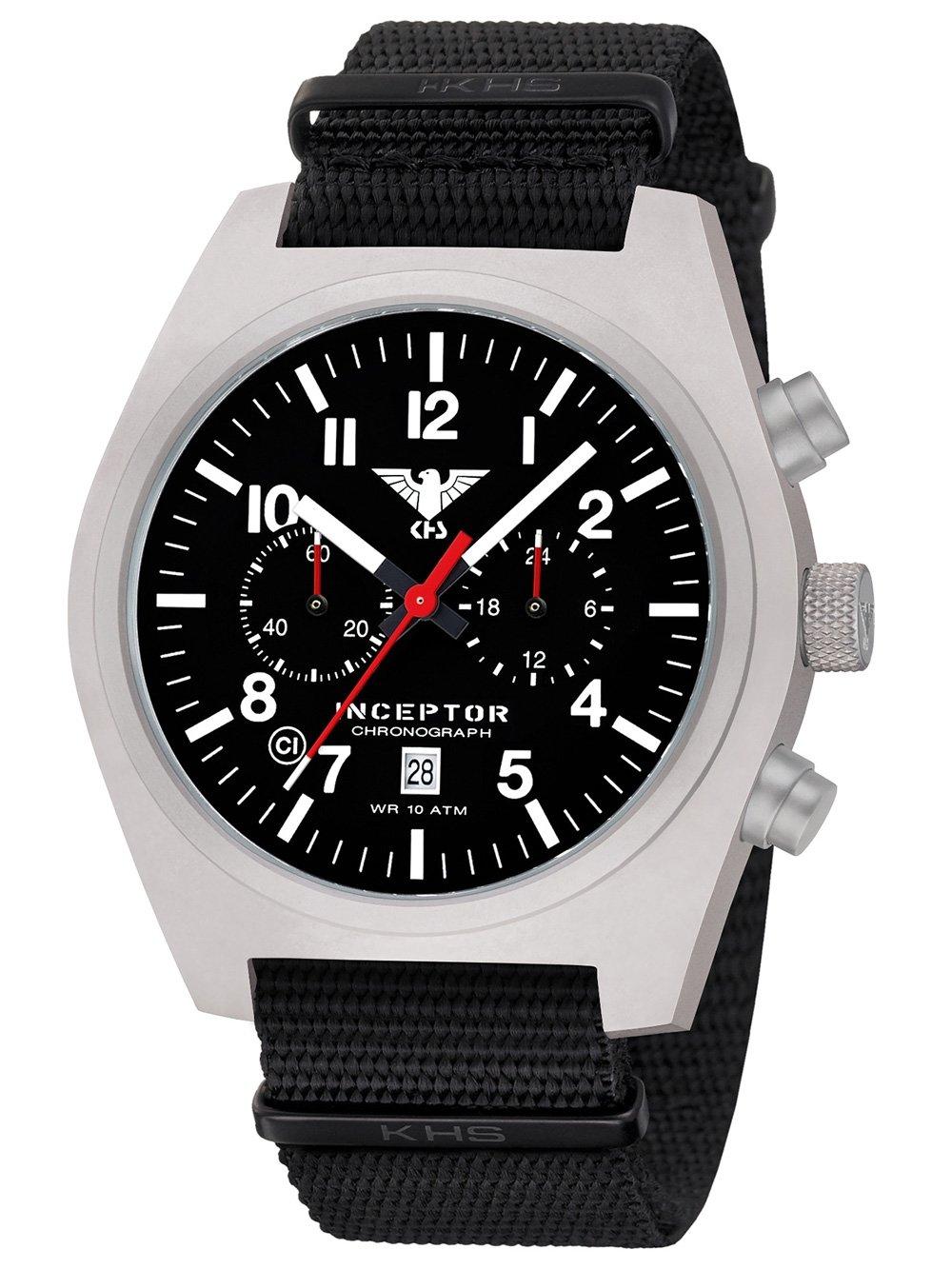 KHS military watch KHS.INCSC.NB Inceptor chrono 46mm 10ATM