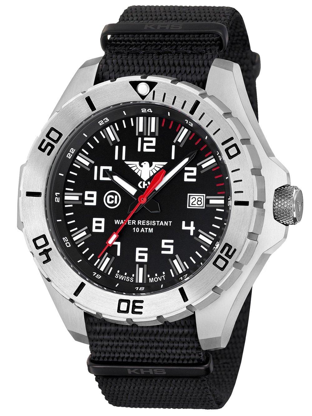 KHS military watch KHS.LANS.NB Landleader 50mm 10ATM