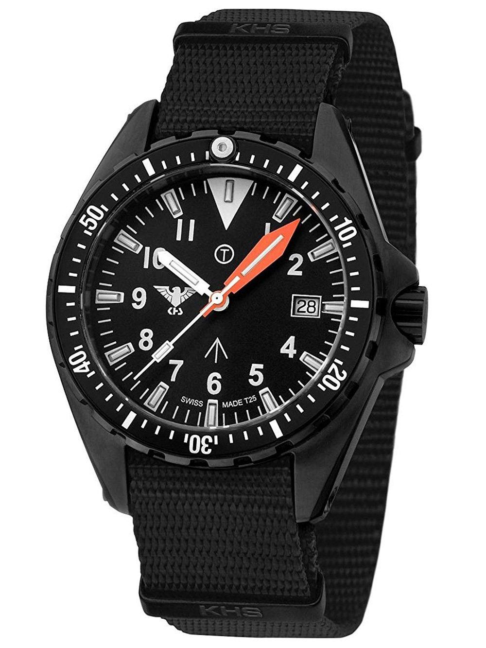 KHS military watch KHS.MTAF.NB Missiontimer 3 42mm 20ATM