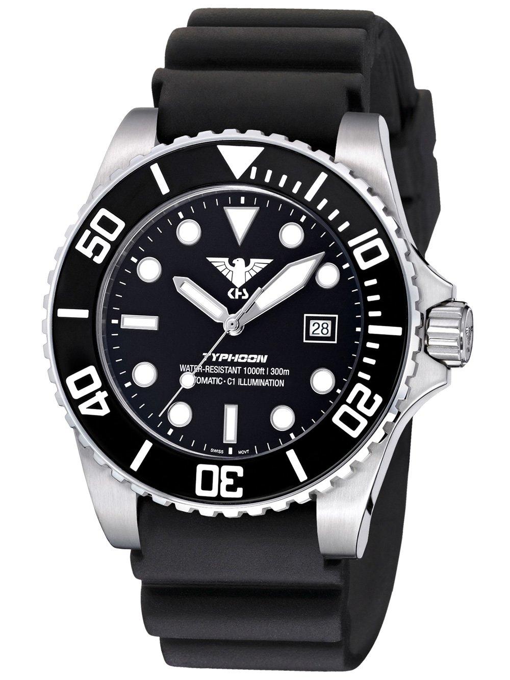 KHS military watch KHS.TYBA.DB Typhoon Automatic 46mm 30ATM