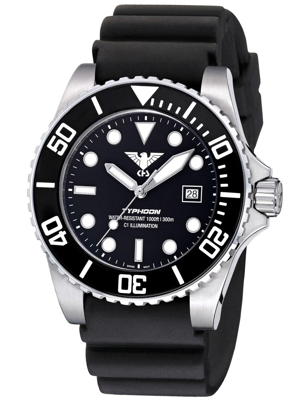 KHS military watch KHS.TYS.DB Typhoon 46mm 30ATM