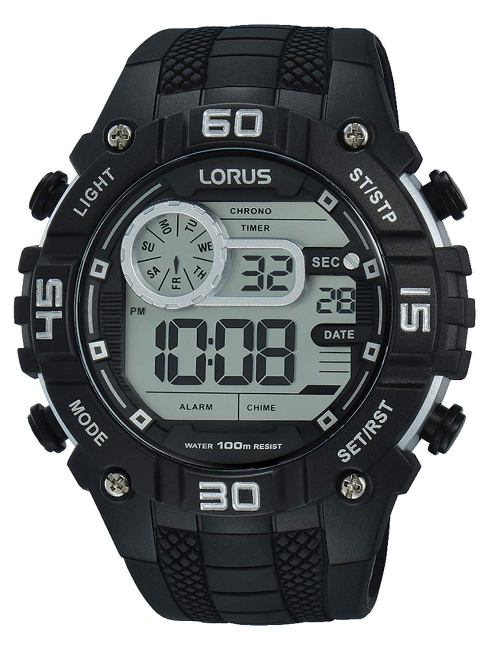 Lorus R2351LX9 Digi Chronograph 50mm 10 ATM