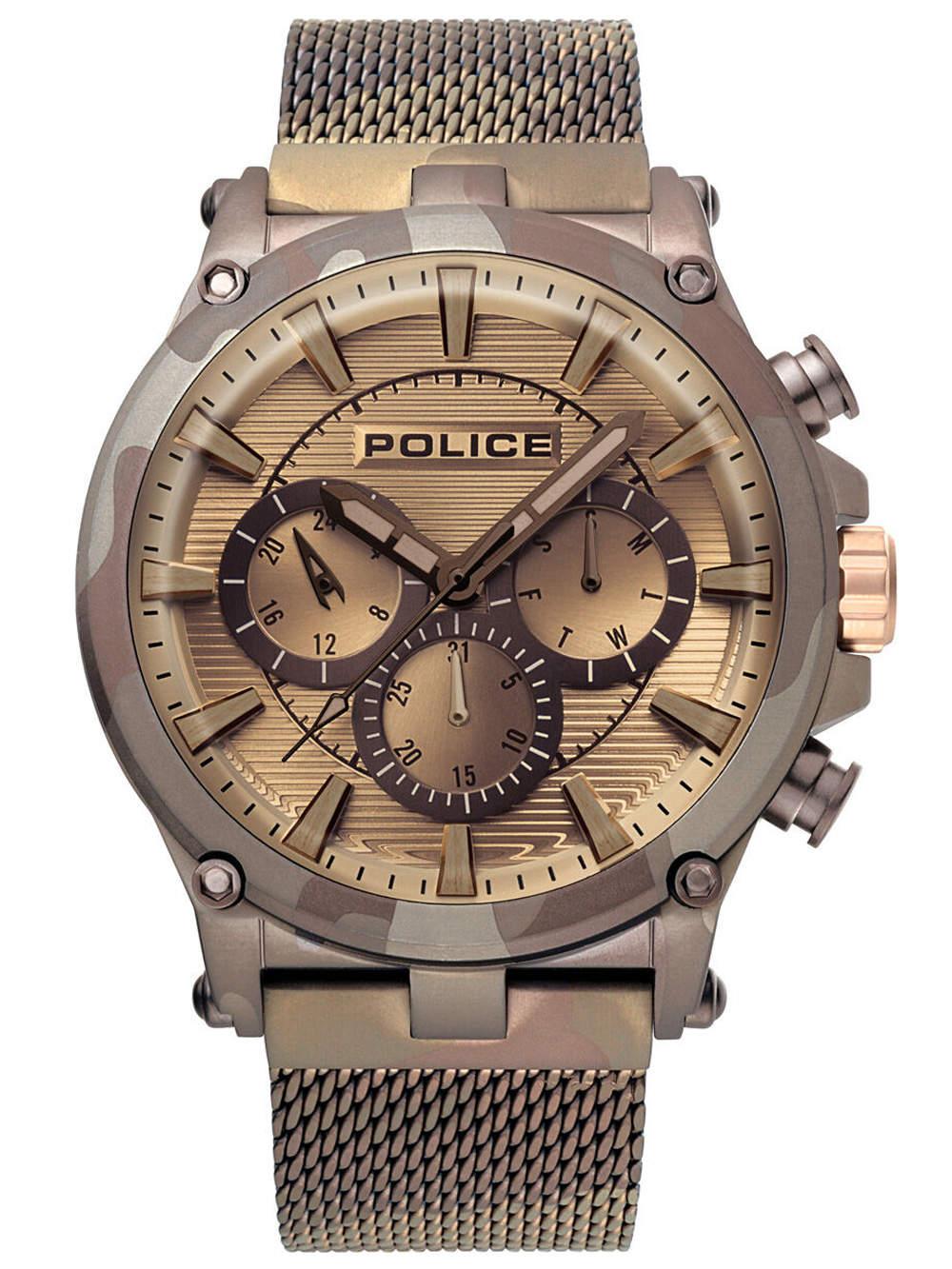 Police PL15920JSMBN.20MM Taman men´s 46mm 5ATM