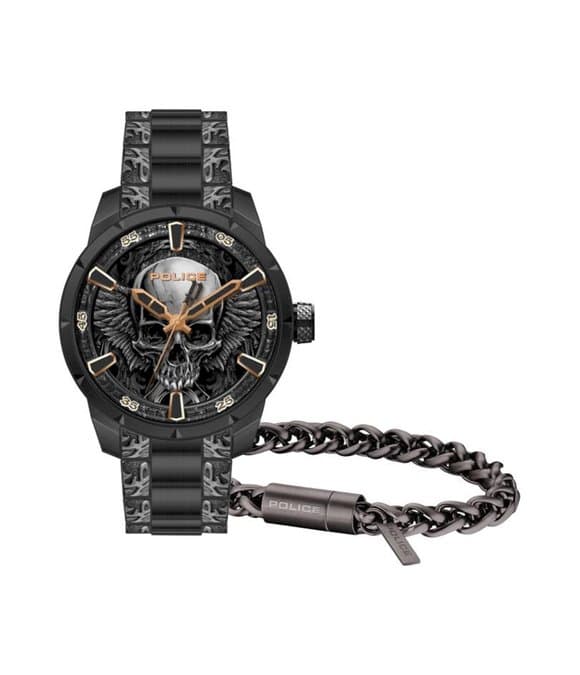 Police klocka Armsmycke FW19-XMAS SET