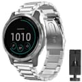 Miniatyrbild 1 av 2: Armband rostfritt stål GARMIN VivoActive 4S - Silver