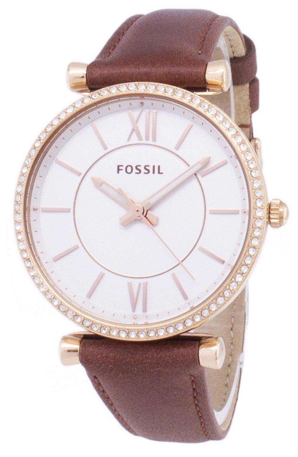 Fossil Carlie ES4428 Diamond Quartz Analog Women's Watch