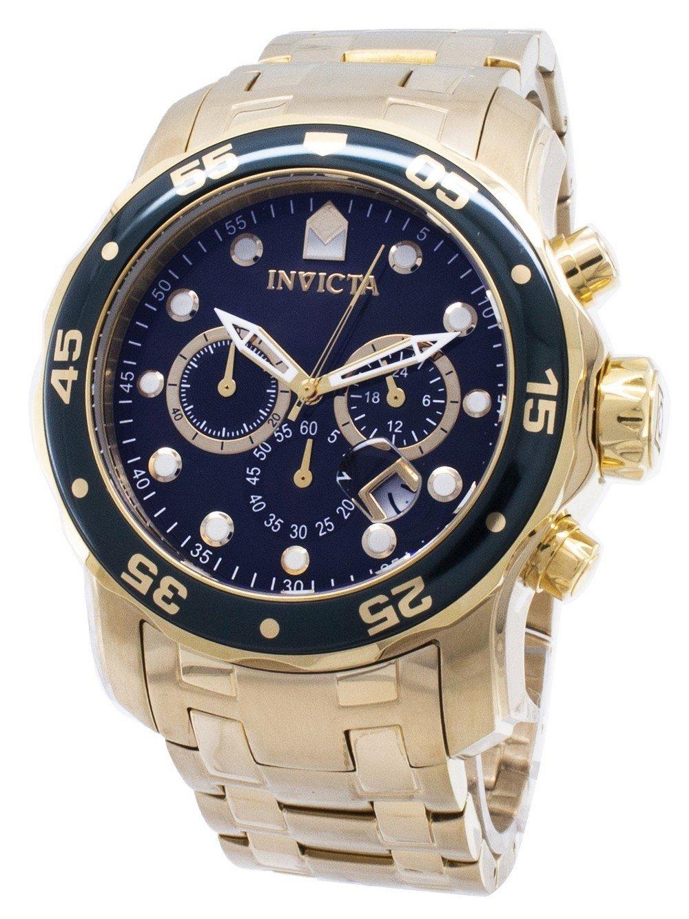 Invicta Pro Diver Chronograph Quartz 200M 80074 Men's Watch