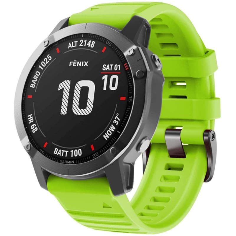 Sport Armband Garmin Fenix 6X / 6X Pro - Lime