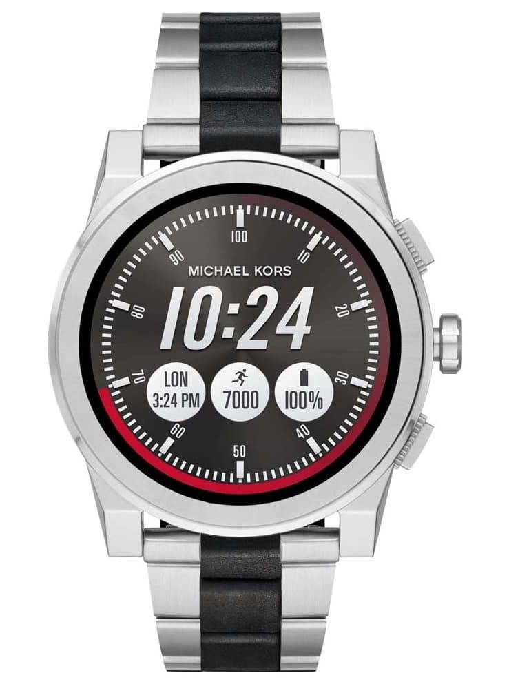 michael kors grayson silver smartwatch