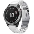 Pikkukuva 2 / 4: Rannekoru ruostumatonta terästä Garmin Fenix 6X - hopea