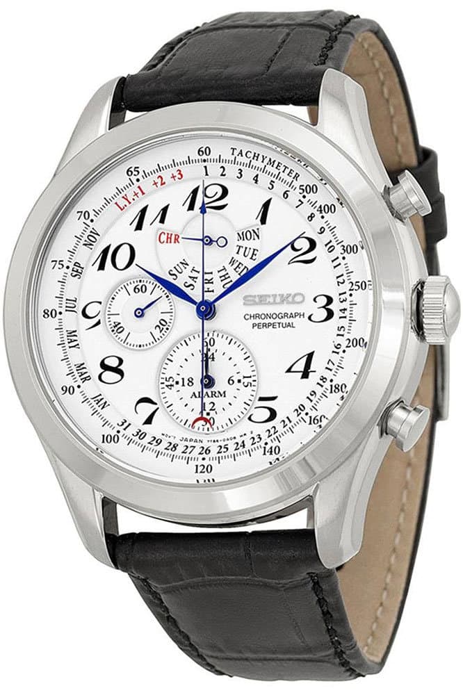 Seiko Quartz SPC131P1 Gents - Black, Metallic
