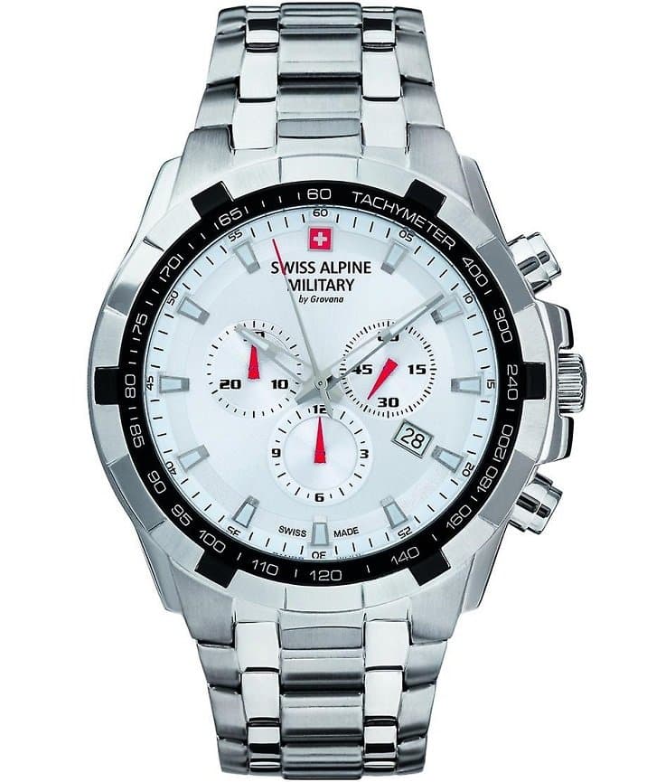 Swiss Alpine Military SAM7043.9132 - Man, Silver/ Silver
