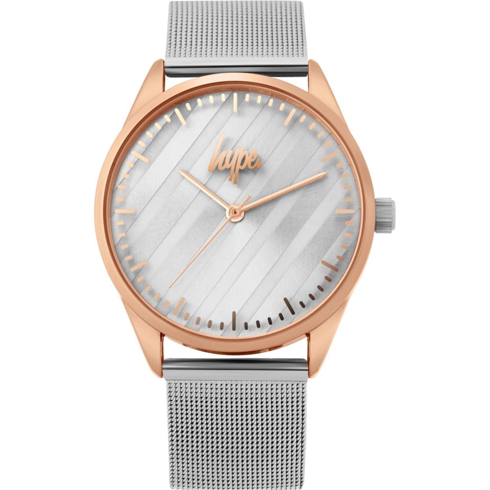 Hype Unisex Analogue Mesh Watch