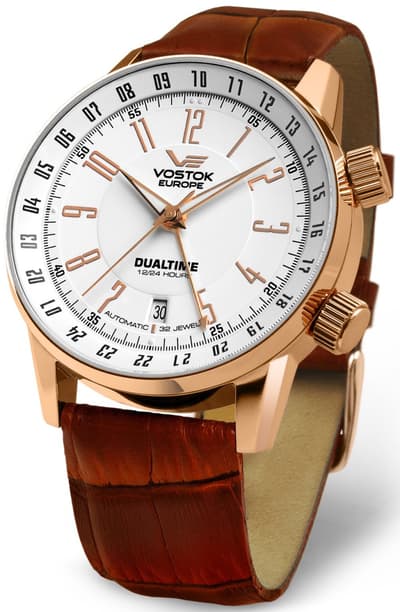 Vostok gaz-14 limouzine automatic dualtime 2426-5609060 Mens Automatic watch