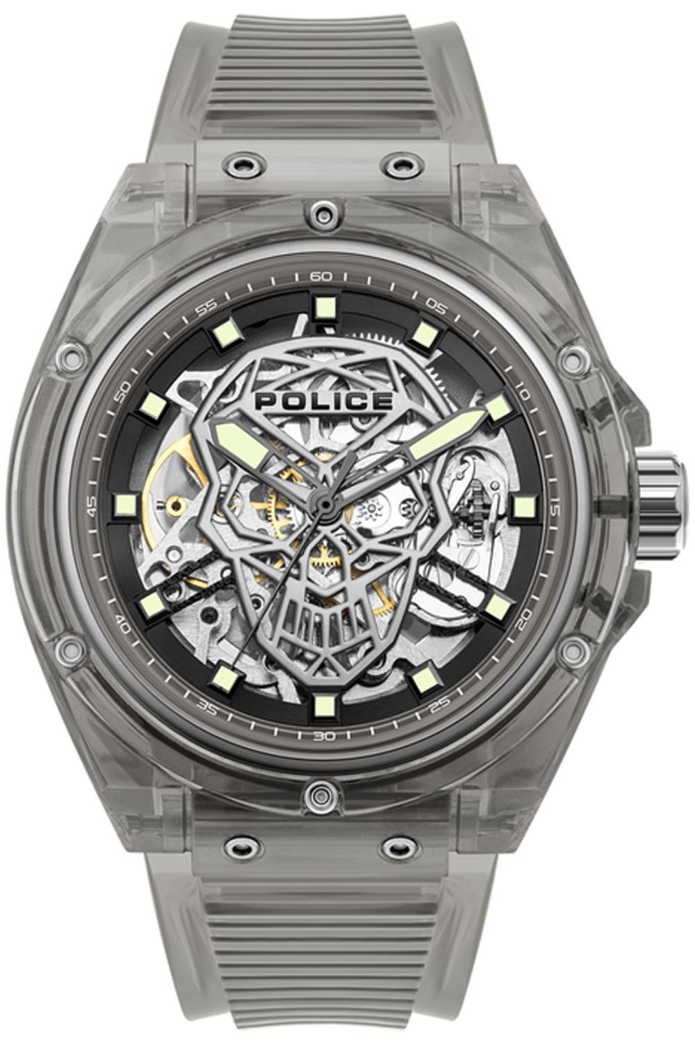 Police watches translucent PL.15924JPB-02P Mens Automatic watch