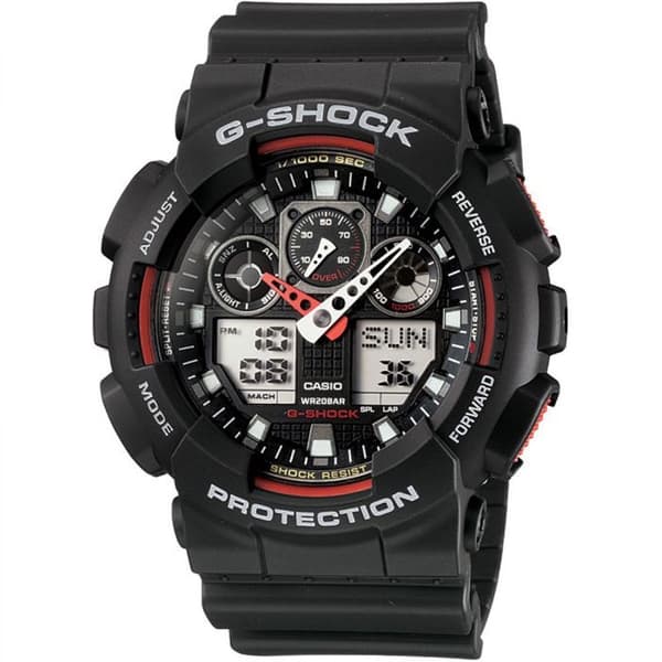 CASIO G-shock herr GA-100-1A4ER kvartsklocka