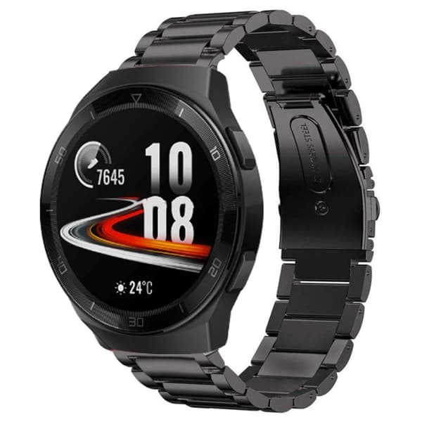 Huawei Watch GT2e Rannekoru ruostumatonta terästä - musta