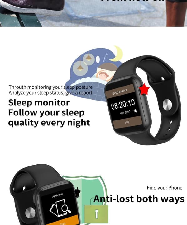 2020 Smart Watch W34