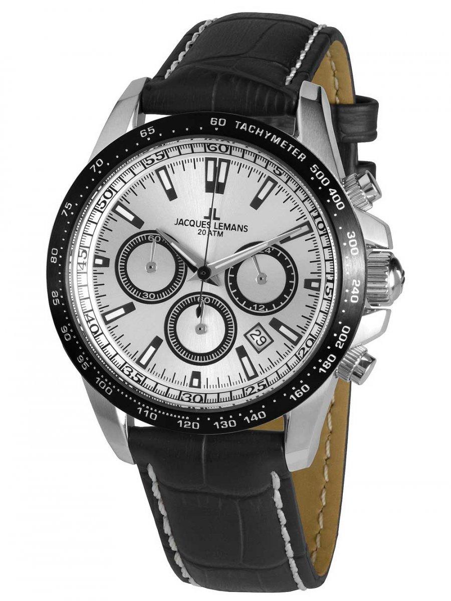 Jacques Lemans 1-1836A Liverpool Herr Chrono 42mm 20ATM