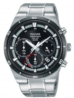 Pulsar PZ5041X1 Solar Chronograph 44mm 10ATM