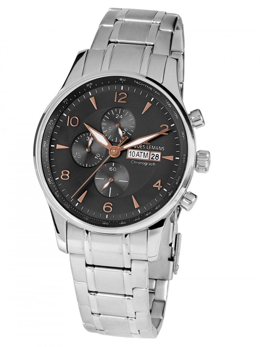Jacques Lemans 1-1844K London Chronograph 44mm 10ATM