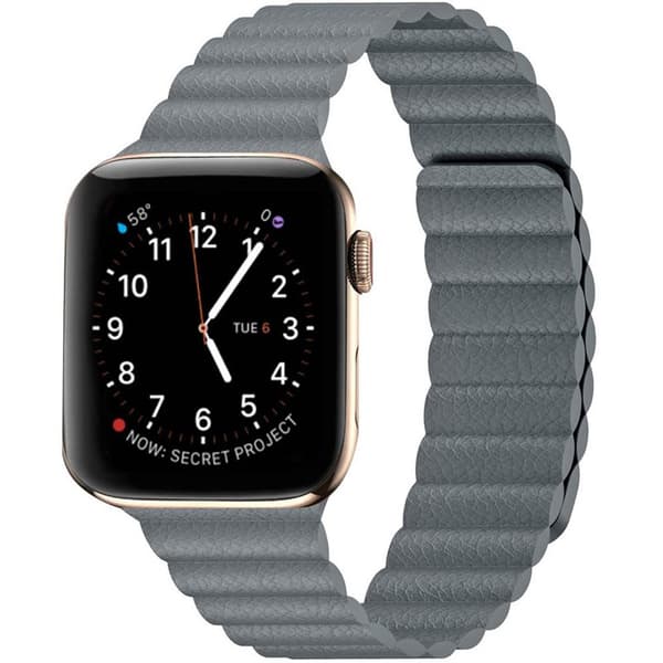 Apple Watch 5 (44mm) Loop bånd - Stone