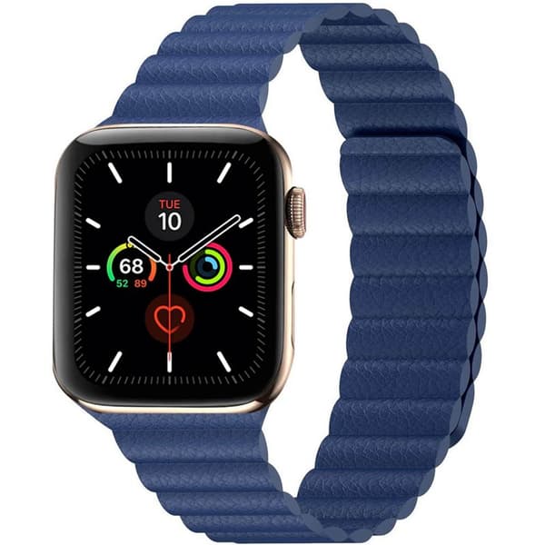 Apple Watch 5 (44mm) Loop bånd - Midnight blue