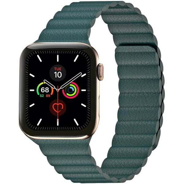 Apple Watch 5 (44mm) Loop bånd - Forest Green