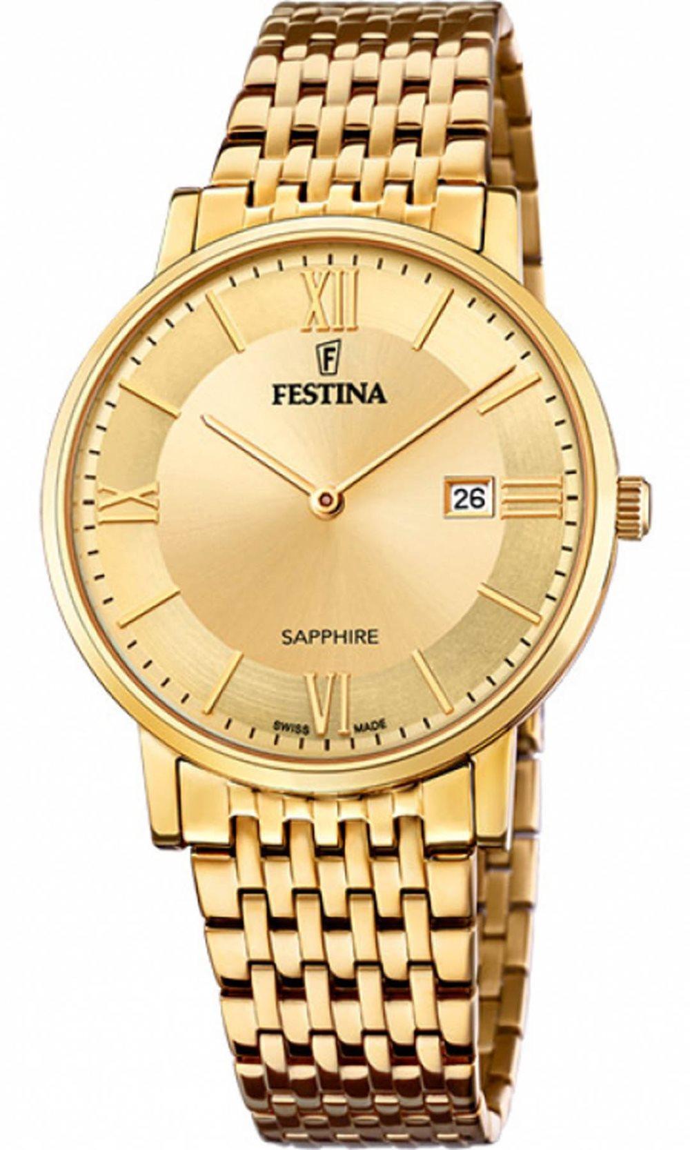 Festina swiss made F20020/2 Mens Quartz watch