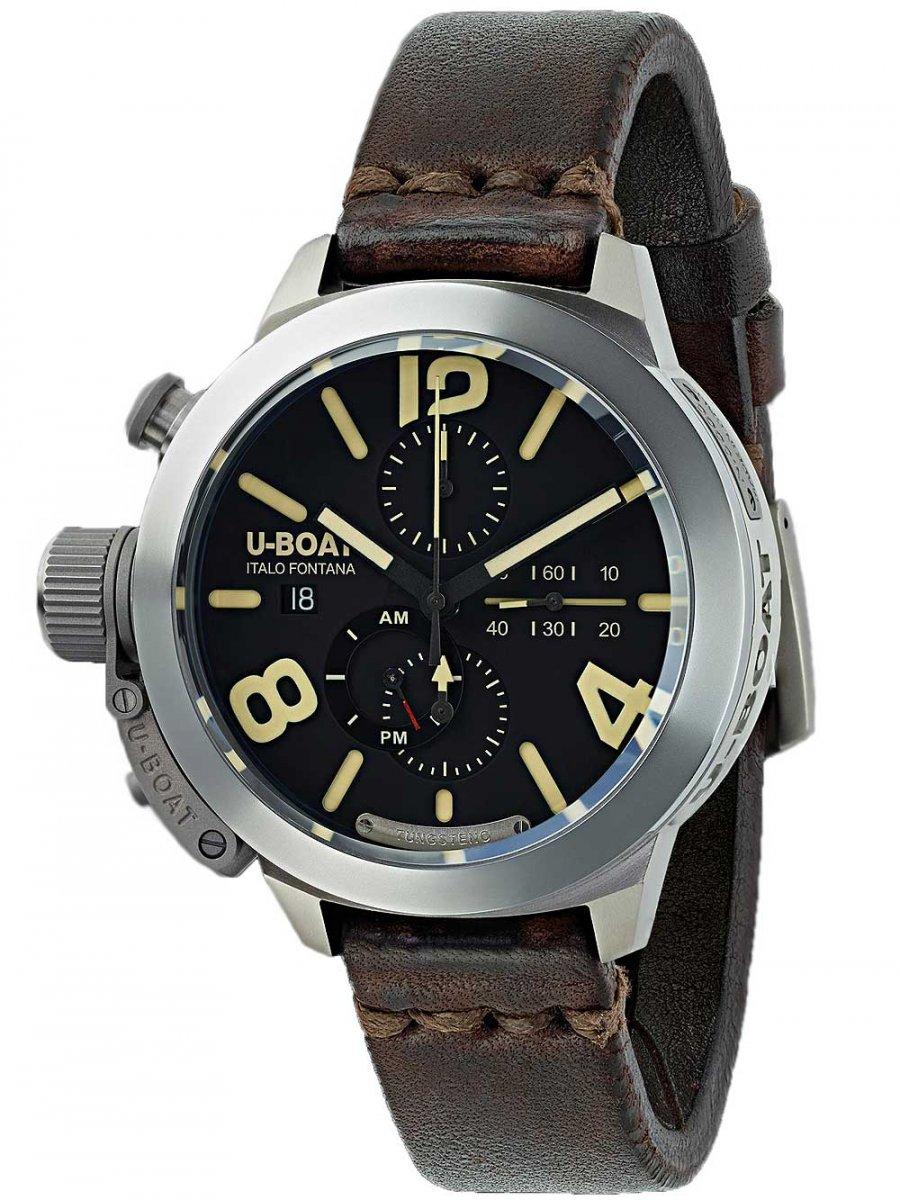 U-Boat 8061 Classico 45mm Titan Autom. Chronograph 100M