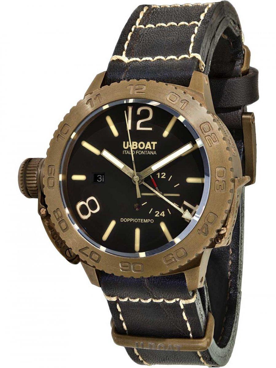 U-Boat 9008 Doppiotempo Brons Automatik 46mm 10ATM