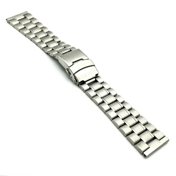 Genomtänkt Klockarmband i Rostfritt Stål