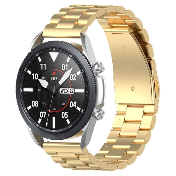 Armband rostfritt stål Samsung Galaxy Watch 3 (45mm) - Guld