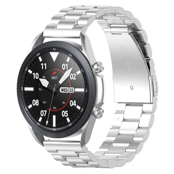 Armbånd i rustfritt stål Samsung Galaxy Watch 3 (45mm) - Sølv