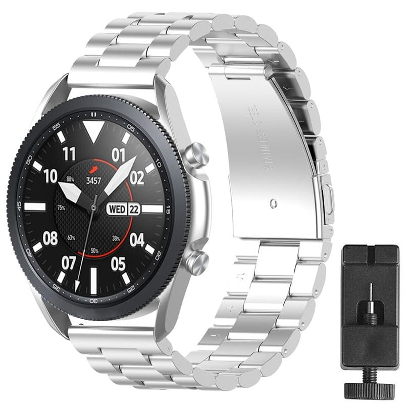 Armband rostfritt stål Samsung Galaxy Watch 3 (41mm) - Silver