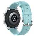 Miniatyrbilde 2 av 3: Lærarmbånd Samsung Galaxy Watch 3 (45mm) - Lyseblå