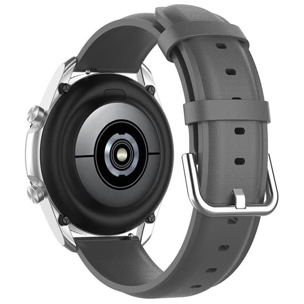 Læderarmbånd Samsung Galaxy Watch 3 (41mm) - Grå