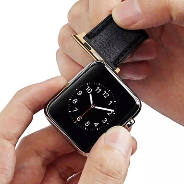 Apple Watch Adapter Connector 22mm Klockarmband Guld 42/44/45/49