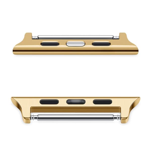 Apple Watch Adapter Connector 22mm Klockarmband Guld 42/44/45/49