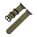 Pikkukuva 3 / 6: Apple Watch 1/2/3/4/5/6/7/katso 42/44/45 Nylon -rannekoru Nato -rannekorut