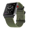 Pikkukuva 1 / 6: Apple Watch 1/2/3/4/5/6/7/katso 42/44/45 Nylon -rannekoru Nato -rannekorut
