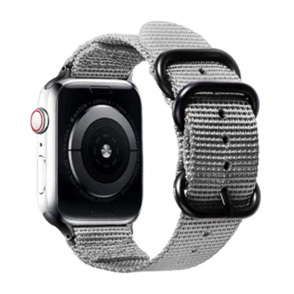 Apple Watch 1/2/3/4/5/6/7/SE 42/44/45 Nylon Armbånd NATO Armbånd