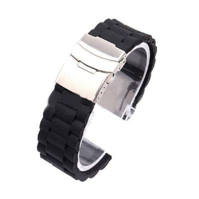 Klockarmband Silicon 16 - 24mm