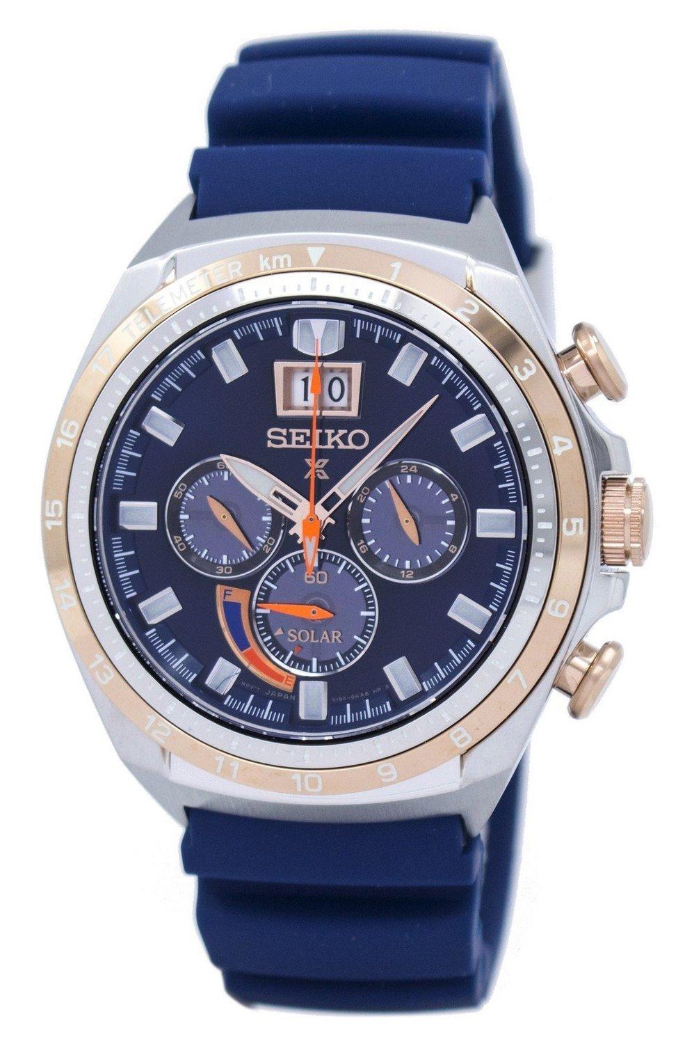 Seiko Prospex Solar Chronograph Special Edition SSC666 SSC666P1 SSC666P Men's Wa