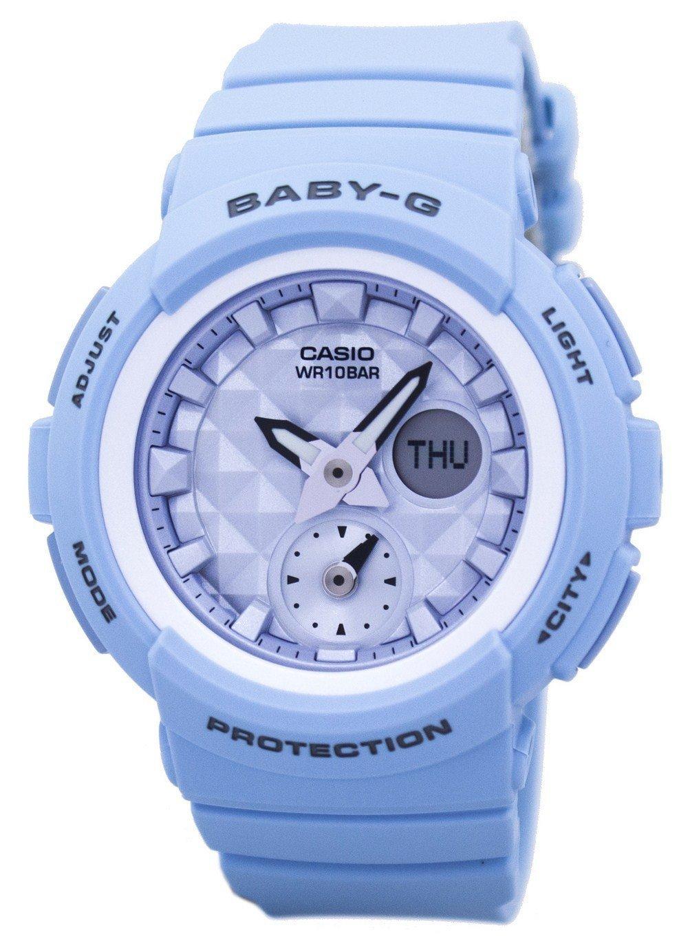 Casio Baby-G Shock Resistant World Time Analog Digital BGA-190BE-2A BGA190BE-2A