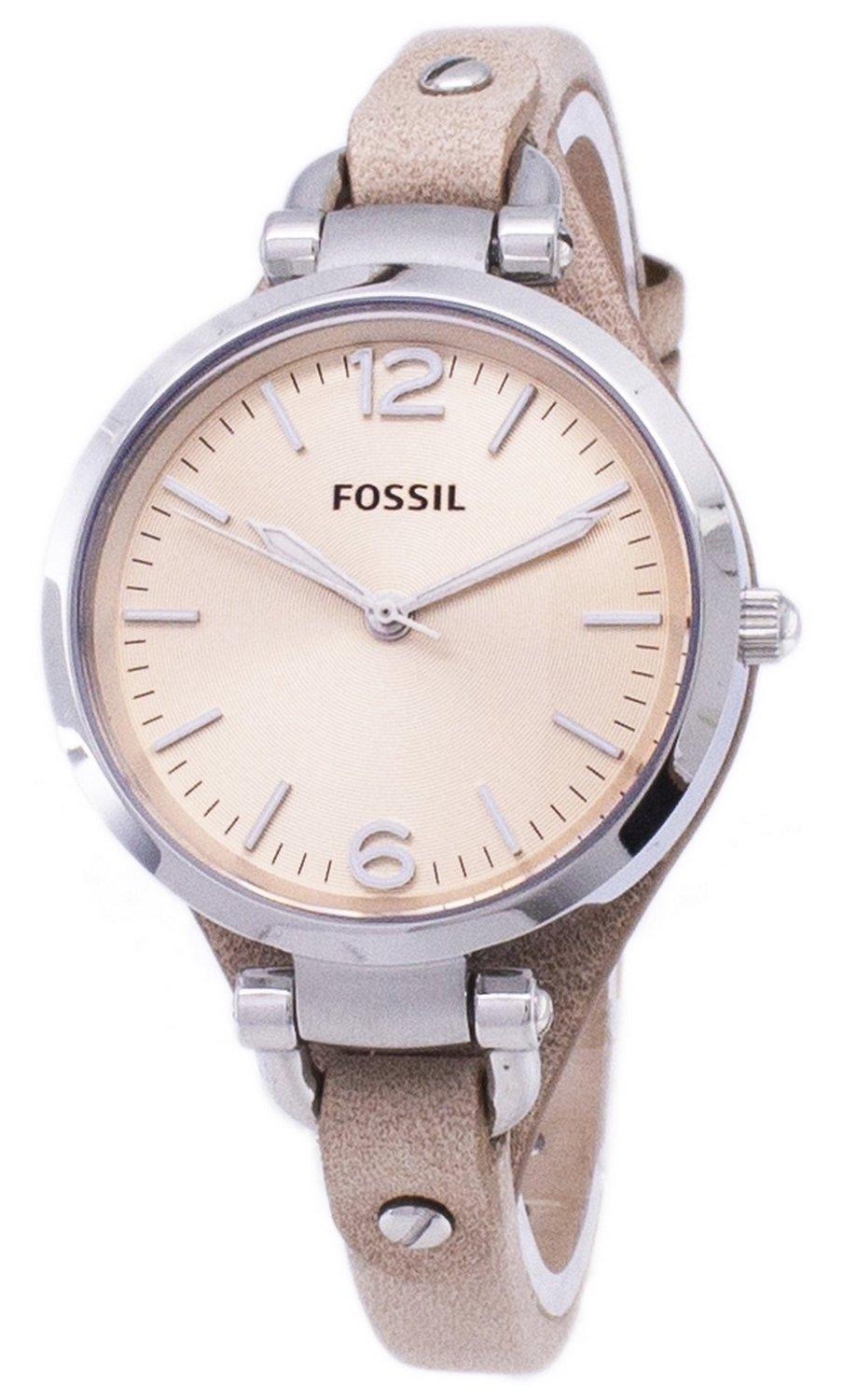 Fossil Georgia Sand Leather ES2830 Women's Watch