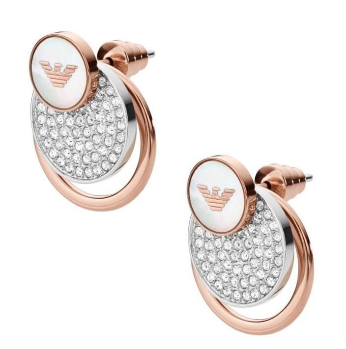 Emporio Armani EGS2364040 - Signature, Earring, Rosè Gold