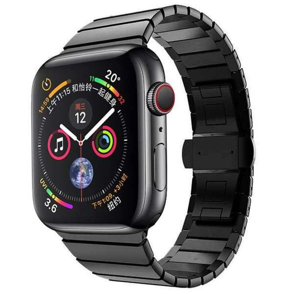Armband RSF Butterfly Apple Watch 5 (40mm) - Svart