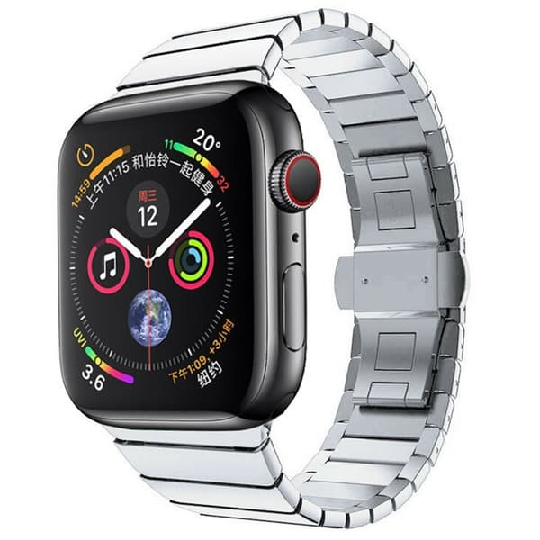 Armbånd Rsf Butterfly Apple Watch 5 (40mm) - Sølv