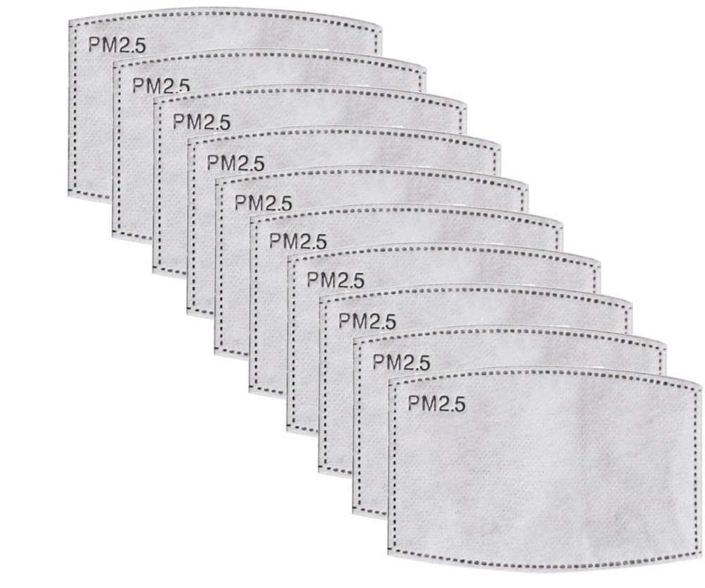 PM2.5-maskfilterinsats - 20 Pack